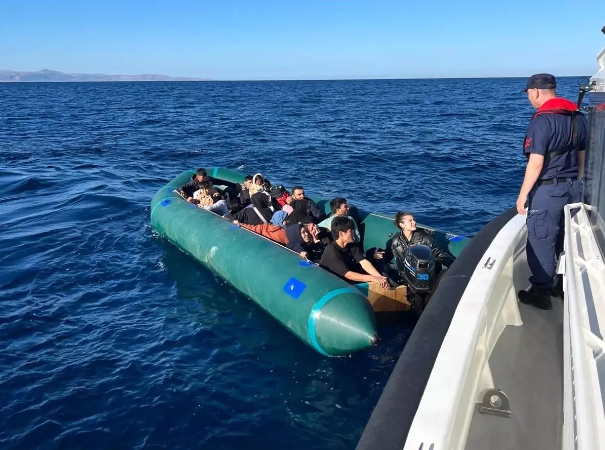 Çanakkale’de 24 Kaçak Göçmen Yakalandı