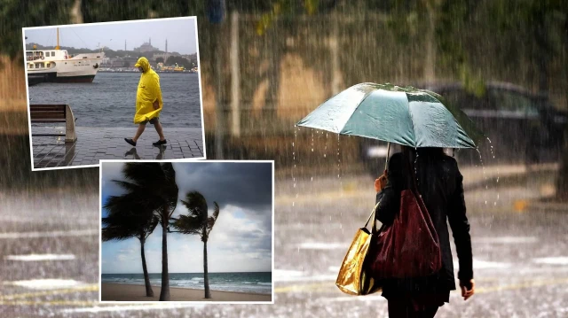 Meteoroloji saat verip uyardı: İstanbul dahil birçok ilde kuvvetli yağış alarmı