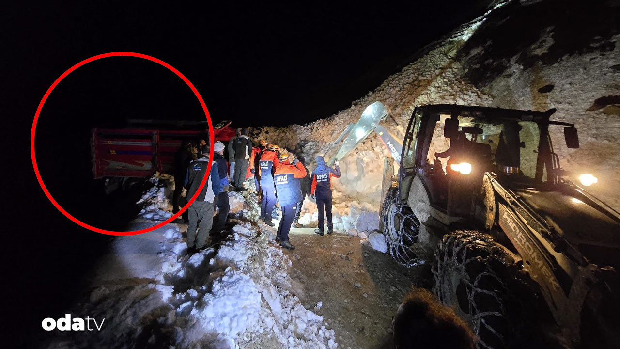 Rize’de çığ düştü: Uçurumda asılı kaldılar