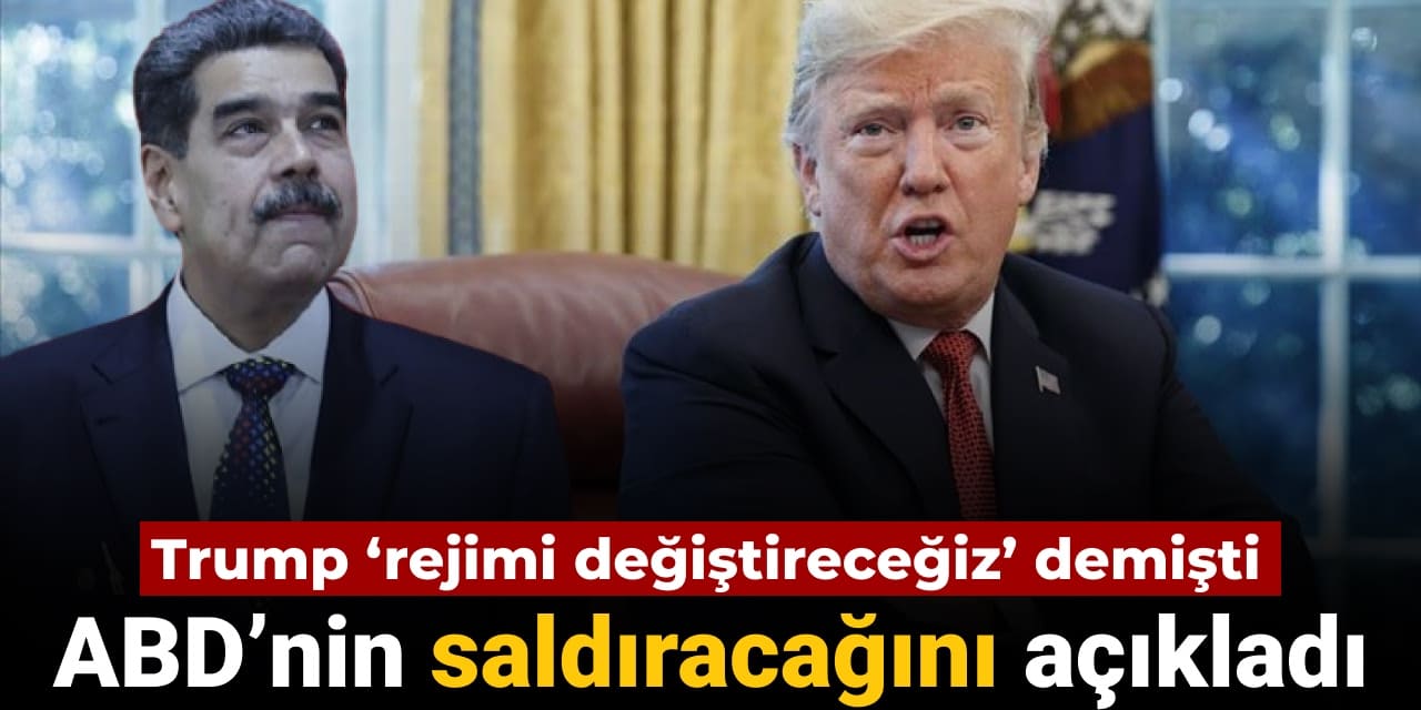 Trump ‘rejimi değiştireceğiz’ demişti: ABD’nin saldıracağını açıkladı