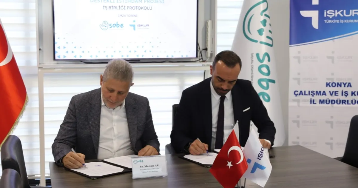 Konya’da ‘Destekli İstihdam’ protokolü